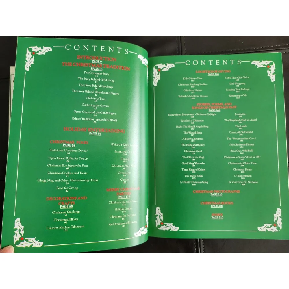 Vtg 80s The Whole Christmas Catalogue Bundle Kids Activities Recipes Traditions
